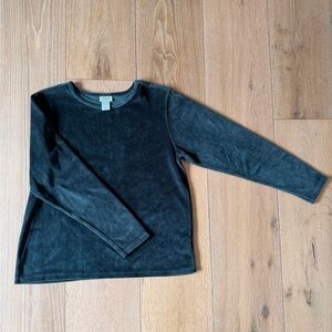 L.L. Bean Long Sleeve Dark Green Shirt